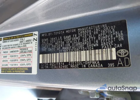 2008 Toyota Matrix Xr from USA, damaged, VIN 2T1KR32E68C701104